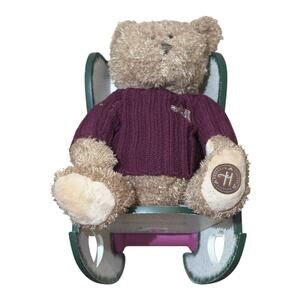 Hershey's Teddy Bear 2012 Plush w/ Sweater Collectible. Limited Ed. Cozycore